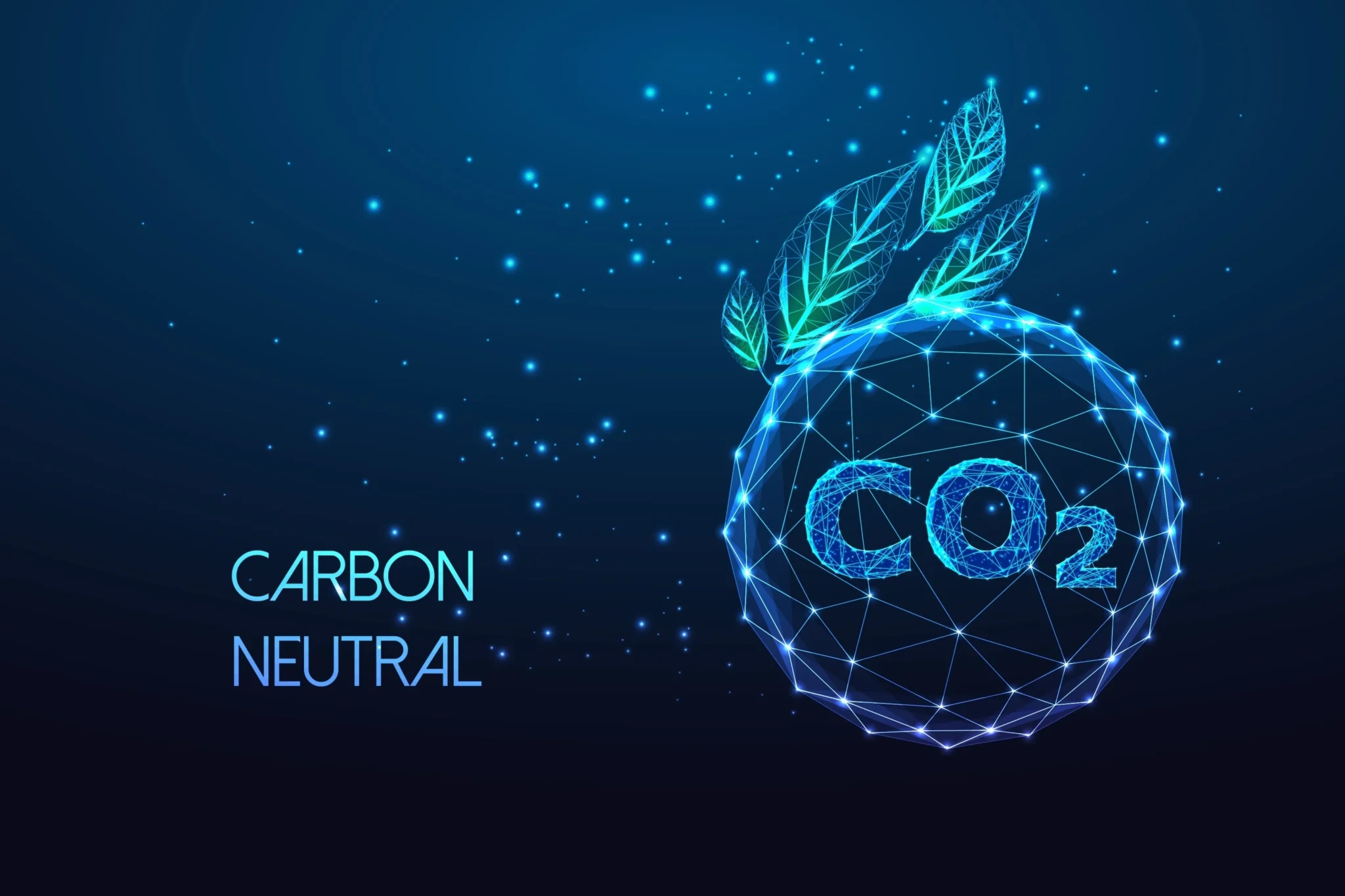 Visuel représentant une unité de crédit carbone contenant une tonne de gaz à effet de serre réduite ou séquestrée.