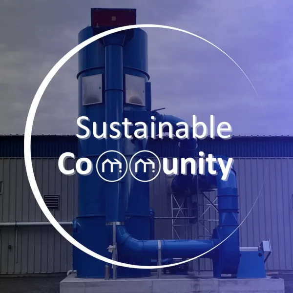 Sustainable Community Carbon credit visual - energy recovery